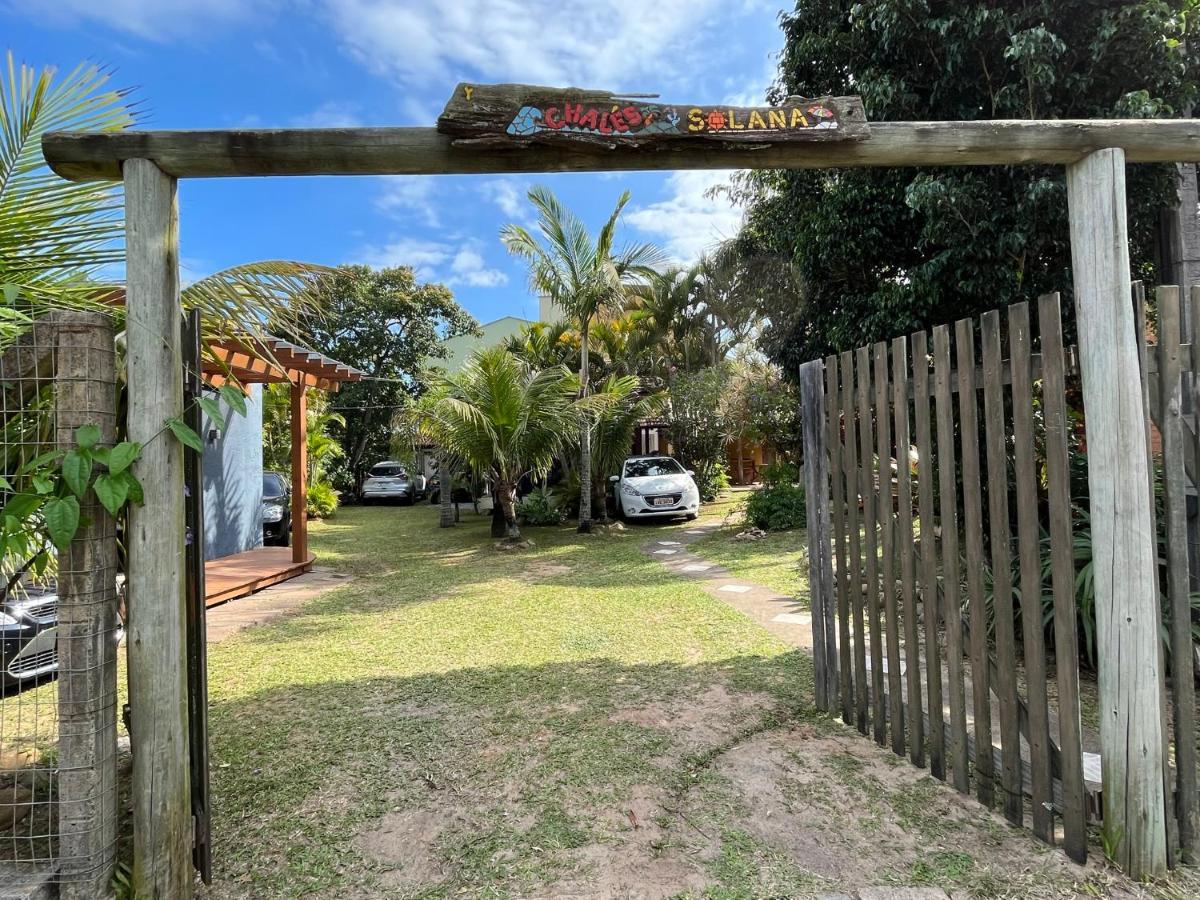 Chalés Solana localizados 50 metros do mar Garopaba Exterior foto